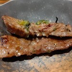 和牛 まつした - ●おまかせｺｰｽ9000+ｺｰｽﾎﾙﾓﾝ500+ﾄﾛﾀﾝﾕｯｹ2500+和牛ｼｸﾞﾚ煮500+生B 780X2+ｽﾊﾟｰｸﾘﾝｸﾞﾜｲﾝ5000=19,060円 2020年01月