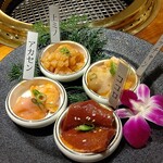 和牛 まつした - ●おまかせｺｰｽ9000+ｺｰｽﾎﾙﾓﾝ500+ﾄﾛﾀﾝﾕｯｹ2500+和牛ｼｸﾞﾚ煮500+生B 780X2+ｽﾊﾟｰｸﾘﾝｸﾞﾜｲﾝ5000=19,060円 2020年01月