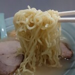 らーめん専科 いっとう - 麺アップ