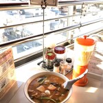 マルカンラーメン690円…人気メニューです♪