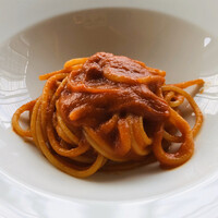 SALONE TOKYO - スパゲッティ　好みの量30g　ポモドーロ　フラントイア　特製野菜のトマトソース　玉葱　セロリ　人参