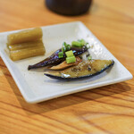 宝来家 - "茄子（なすび）"と"蕗（ふき）"