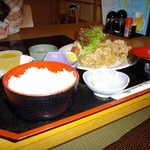 味処 井元 - 唐揚定食　1,100円