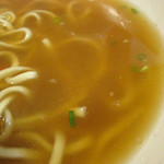 琉球村 - スープはかなり味が濃いです