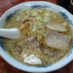 大三元 - 背脂ラーメン。ラーメンより200円も高い（笑）