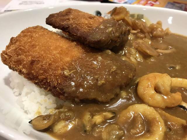 多賀sa店限定のマジカのフライをトッピング By じゃんく Coco壱番屋 Expasa多賀店 ココイチバンヤ 多賀大社前 カレーライス 食べログ