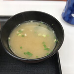 Yoshinoya - 味噌汁　71円税込