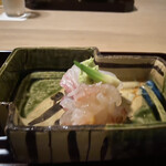 松川 - お造り(伊勢海老、鯛)