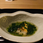 松川 - 甘鯛に菜花餡