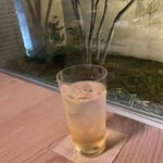 松川 - 梅酒ソーダ割