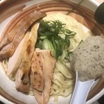 麺屋一燈 - ホロホロ鳥の白湯和えつけ麺