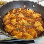 まぁぼや - そしてお目当ての麻婆豆腐、陳健民さんが日本に広めた四川料理の代表選手ですね。