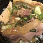 麺屋一燈 - ホロホロ鳥の白湯和えつけ麺＋小ライス