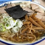 ケンちゃんラーメン - 濃い油　大