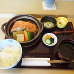 赤坂 ひかわ - ランチ：金目鯛煮付け膳