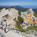 燕山荘 - 燕山荘の近くにはテンバがあります