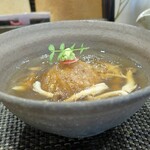 ぼちぼち - 自家製蓮根まんじゅう フカヒレあん