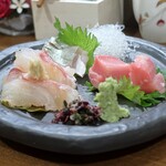 桶家乃隠居 - つくり盛合わせ