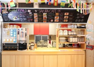 Sakura Kafe - カフェカウンター