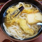 吉本製麺 嵐 - 天ぷらうどん　４１０円（半額）