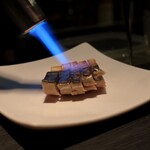 DEN - サバの自家製燻製 炙り中