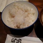 Nadai Tonkatsu Katsukura - 麦の入ったご飯