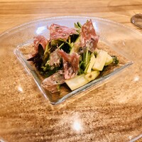 イルチェーロ 恵比寿 - ハムとイタリア野菜のサラダ
