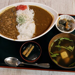 東北食市 - 神代あいがけカレー定食