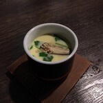 保夜萬歩参 - お通しの茶碗蒸し (2019/12)