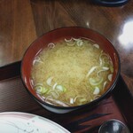中華料理 久喜 - みそ汁