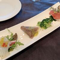 鉄板焼き 銀座 ポルトファーロ 本店 - 前菜盛り合わせ