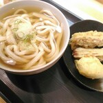 Teuchi Sanuki Udon Kouka - 【2020/1】かけうどん冷とちくたまトッピング