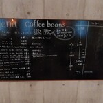 カメイ珈琲店 - 黒板メニュー