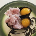 回転寿司すノ家 - うずら鉄火