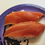 回転寿司すノ家 - サーモン