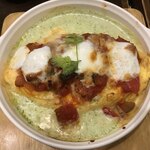 しゃぽー るーじゅ - モッツァレラチーズドリアオムライス  たっぷり野菜のラタトゥユ