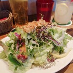 山本のハンバーグ - ランチサラダ150円