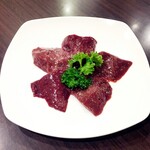 東海苑 - 上レバーネギ塩。