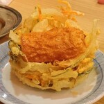 立呑み晩杯屋 - 野菜天  130円
            ちくわ天つき