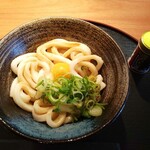 月見やぐら＆a - 月見伊勢うどん