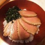 手打ちそば くるみの木 - 鴨ロースご飯❗