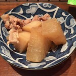 わかたろう - お通しの豚肉大根♪
