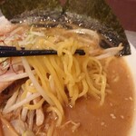 煮干結社 鹿道山 - 麺アップ