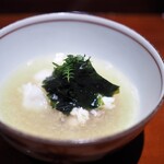 銀座 しのはら - 煮物替わり　伊勢海老と蛤の鍋