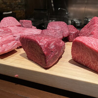 北新地 福多亭 The Ukai - わあ〜い♡フィレ、ランプ、イチボ♡美しい*\(^o^)/*