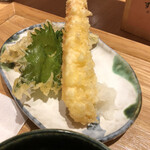 蕎麦いまゐ - ちょいのみの天ぷら