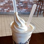 UNMIXed SOFT SERVE ICE CREAM - コーヒーゼリーミルクソフト