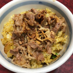 らーめん熊五郎 - 肉めし