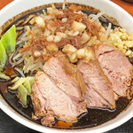 肉煮干中華そば 鈴木ラーメン店 - 「黒マー油ニボMAX」¥880