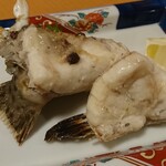 だんじり - クエの塩焼き